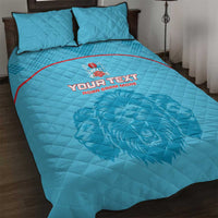 Custom South Africa Pretoria Cricket Quilt Bed Set Roar Saam More - This Is Pretoria - Wonder Print Shop
