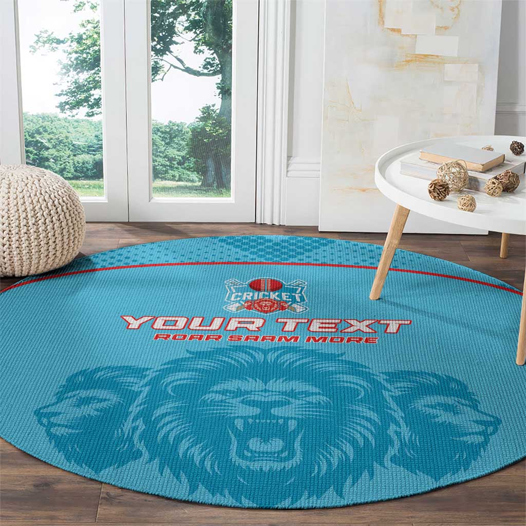 Custom South Africa Pretoria Cricket Round Carpet Roar Saam More - This Is Pretoria