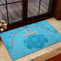 Custom South Africa Pretoria Cricket Rubber Doormat Roar Saam More - This Is Pretoria - Wonder Print Shop