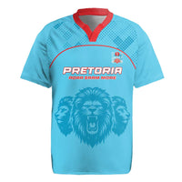 Custom South Africa Pretoria Cricket Rugby Jersey Roar Saam More - This Is Pretoria - Wonder Print Shop