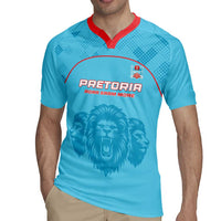 Custom South Africa Pretoria Cricket Rugby Jersey Roar Saam More - This Is Pretoria - Wonder Print Shop