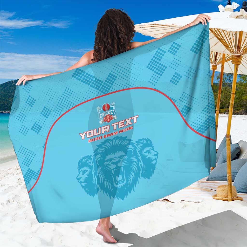 Custom South Africa Pretoria Cricket Sarong Roar Saam More - This Is Pretoria - Wonder Print Shop