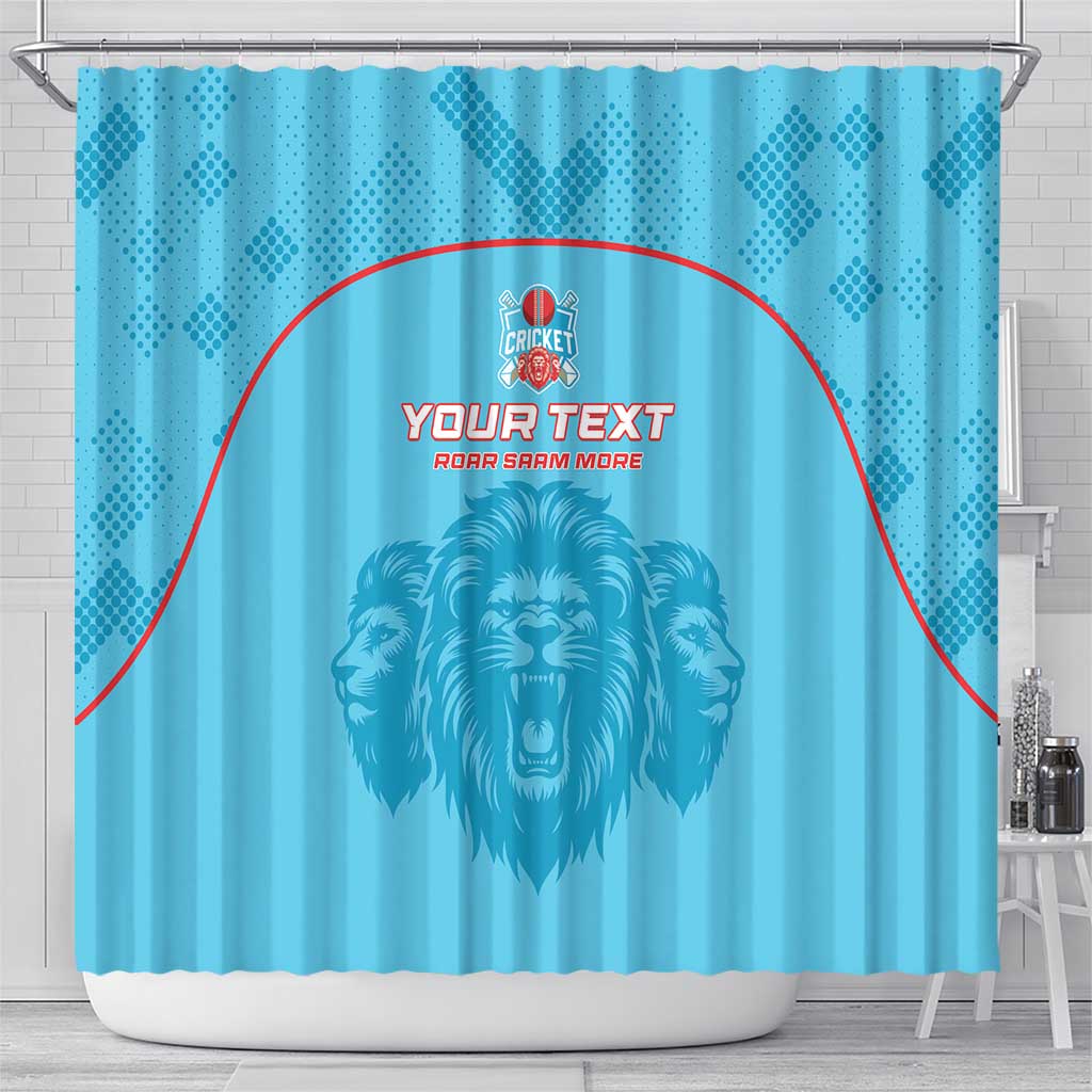 Custom South Africa Pretoria Cricket Shower Curtain Roar Saam More - This Is Pretoria