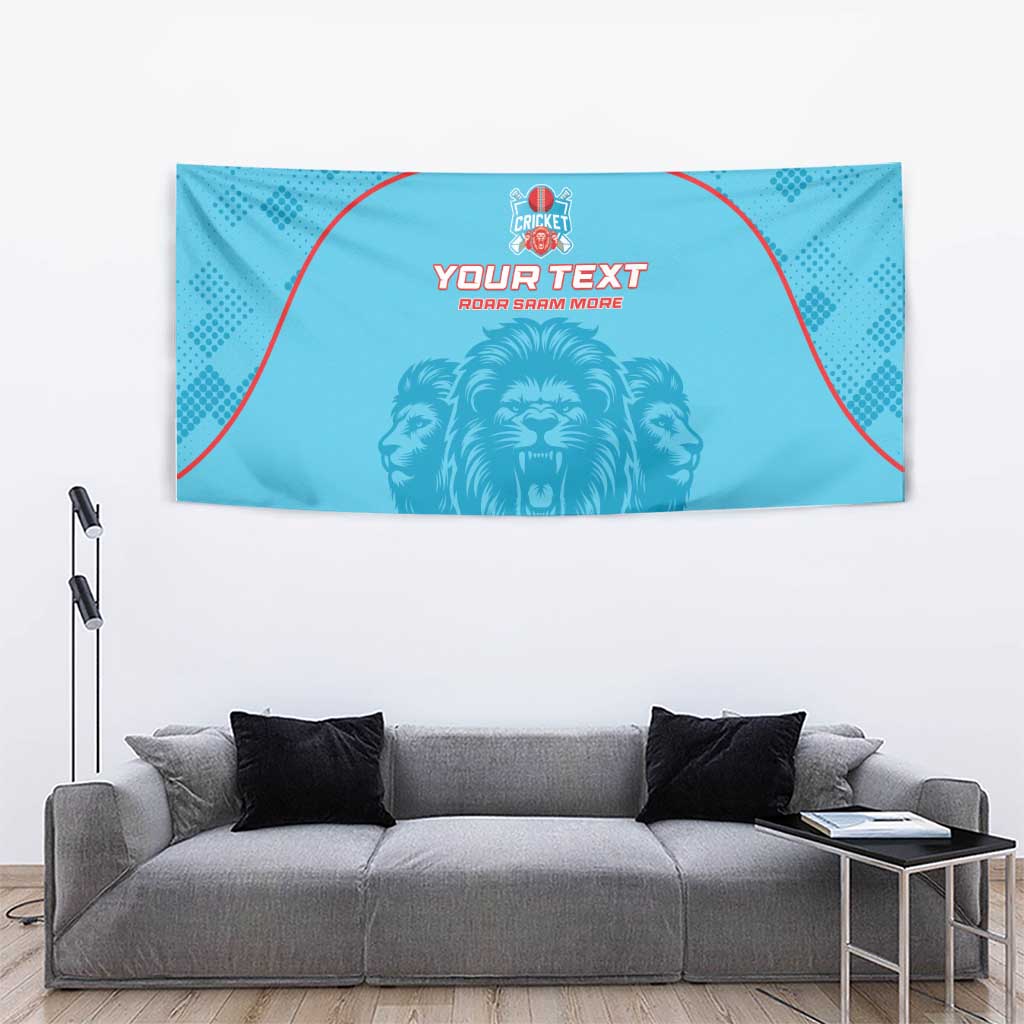 Custom South Africa Pretoria Cricket Tapestry Roar Saam More - This Is Pretoria - Wonder Print Shop