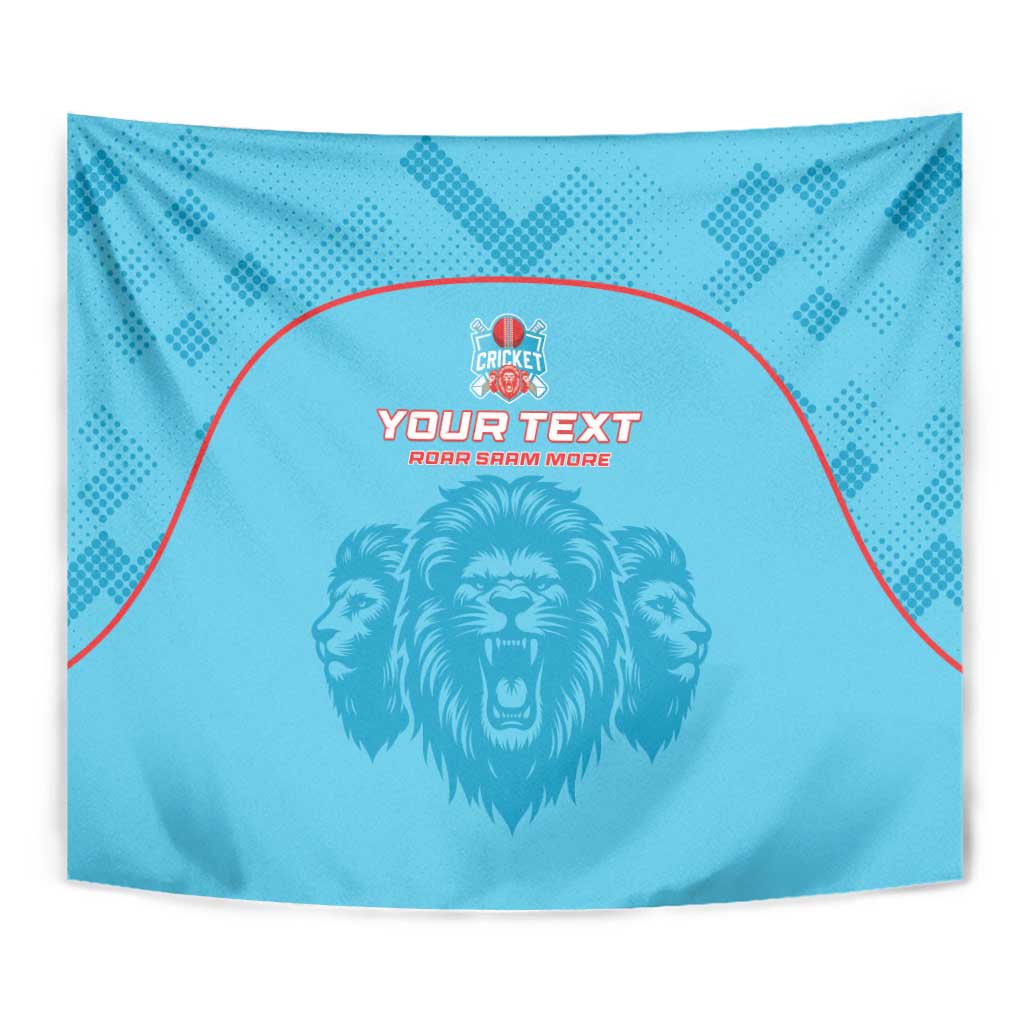 Custom South Africa Pretoria Cricket Tapestry Roar Saam More - This Is Pretoria - Wonder Print Shop