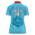 Custom South Africa Pretoria Cricket Women Polo Shirt Roar Saam More - This Is Pretoria - Wonder Print Shop
