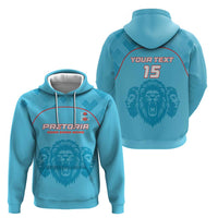 Custom South Africa Pretoria Cricket Zip Hoodie Roar Saam More - This Is Pretoria - Wonder Print Shop