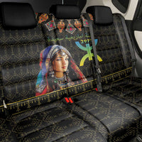 Happy Amazigh New Year Back Car Seat Cover With Women Amazigh - Berber Pattern - Wonder Print Shop
