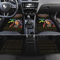 Happy Amazigh New Year Car Mats With Women Amazigh - Berber Pattern - Wonder Print Shop