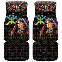 Happy Amazigh New Year Car Mats With Women Amazigh - Berber Pattern - Wonder Print Shop