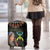 Happy Amazigh New Year Luggage Cover With Women Amazigh - Berber Pattern - Wonder Print Shop