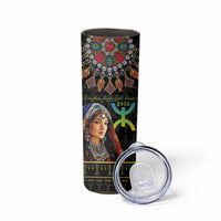 Happy Amazigh New Year Skinny Tumbler With Women Amazigh - Berber Pattern - Wonder Print Shop