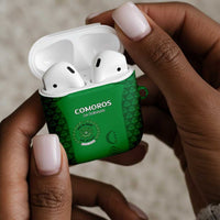 Comoros Football AirPods Case Go Champions Green Les Coelacantes - Wonder Print Shop
