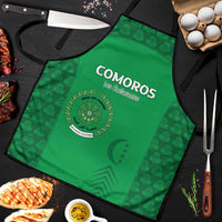 Comoros Football Apron Go Champions Green Les Coelacantes - Wonder Print Shop
