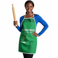 Comoros Football Apron Go Champions Green Les Coelacantes - Wonder Print Shop