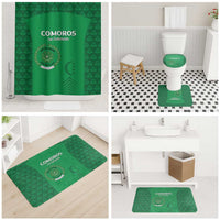 Comoros Football Bathroom Set Go Champions Green Les Coelacantes - Wonder Print Shop