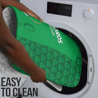 Comoros Football Bathroom Set Go Champions Green Les Coelacantes - Wonder Print Shop