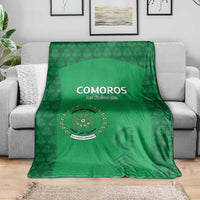 Comoros Football Blanket Go Champions Green Les Coelacantes - Wonder Print Shop