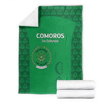 Comoros Football Blanket Go Champions Green Les Coelacantes - Wonder Print Shop