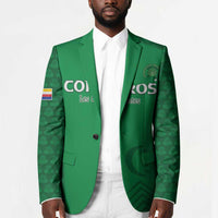 Custom Comoros Football Blazer Go Champions Green Les Coelacantes - Wonder Print Shop