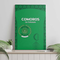 Comoros Football Canvas Wall Art Go Champions Green Les Coelacantes - Wonder Print Shop