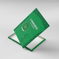Comoros Football Canvas Wall Art Go Champions Green Les Coelacantes - Wonder Print Shop