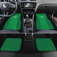 Custom Comoros Football Car Mats Go Champions Green Les Coelacantes - Wonder Print Shop