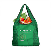 Comoros Football Grocery Bag Go Champions Green Les Coelacantes - Wonder Print Shop