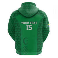 Custom Comoros Football Hoodie Go Champions Green Les Coelacantes - Wonder Print Shop