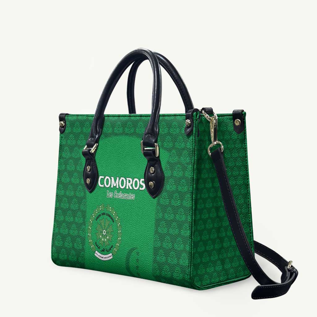 Comoros Football Leather Bag Go Champions Green Les Coelacantes - Wonder Print Shop