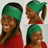 Comoros Football Neck Gaiter Go Champions Green Les Coelacantes - Wonder Print Shop