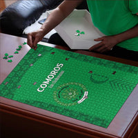 Comoros Football Puzzle Go Champions Green Les Coelacantes - Wonder Print Shop