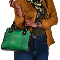 Comoros Football Shoulder Handbag Go Champions Green Les Coelacantes - Wonder Print Shop