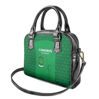 Comoros Football Shoulder Handbag Go Champions Green Les Coelacantes - Wonder Print Shop