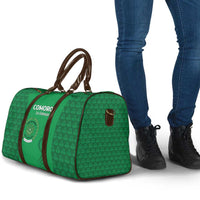 Comoros Football Travel Bag Go Champions Green Les Coelacantes - Wonder Print Shop