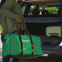 Comoros Football Travel Bag Go Champions Green Les Coelacantes - Wonder Print Shop