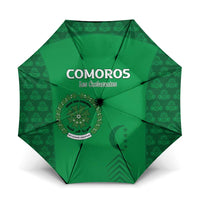 Comoros Football Umbrella Go Champions Green Les Coelacantes - Wonder Print Shop