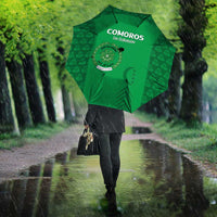 Comoros Football Umbrella Go Champions Green Les Coelacantes - Wonder Print Shop