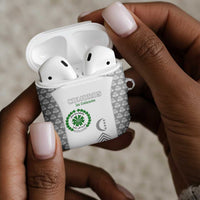 Comoros Football AirPods Case Go Champions White Les Coelacantes - Wonder Print Shop