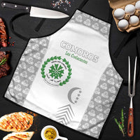 Comoros Football Apron Go Champions White Les Coelacantes - Wonder Print Shop