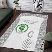 Comoros Football Area Rug Go Champions White Les Coelacantes - Wonder Print Shop