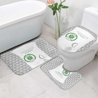 Comoros Football Bathroom Set Go Champions White Les Coelacantes - Wonder Print Shop