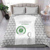 Comoros Football Bedding Set Go Champions White Les Coelacantes - Wonder Print Shop