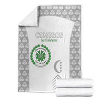 Comoros Football Blanket Go Champions White Les Coelacantes - Wonder Print Shop