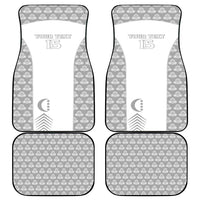 Custom Comoros Football Car Mats Go Champions White Les Coelacantes - Wonder Print Shop