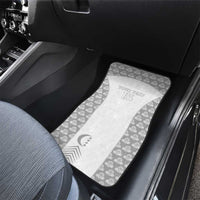 Custom Comoros Football Car Mats Go Champions White Les Coelacantes - Wonder Print Shop