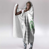 Comoros Football Hooded Blanket Go Champions White Les Coelacantes - Wonder Print Shop