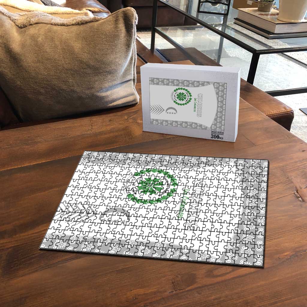 Comoros Football Puzzle Go Champions White Les Coelacantes - Wonder Print Shop