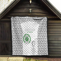 Comoros Football Quilt Go Champions White Les Coelacantes - Wonder Print Shop
