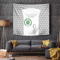 Comoros Football Tapestry Go Champions White Les Coelacantes - Wonder Print Shop